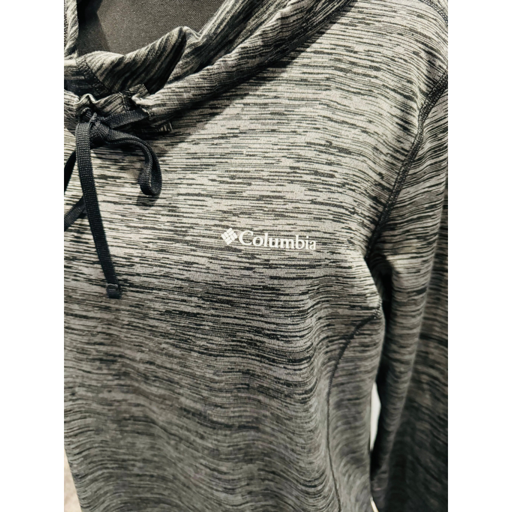 Columbia Women's Heathered Gray Long Sleeve Pullover, Size XL - Picture 5 of 8